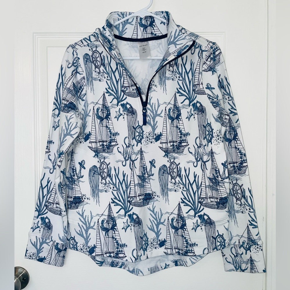 Vera Bradley 1/4 zip sweater (XS/2)